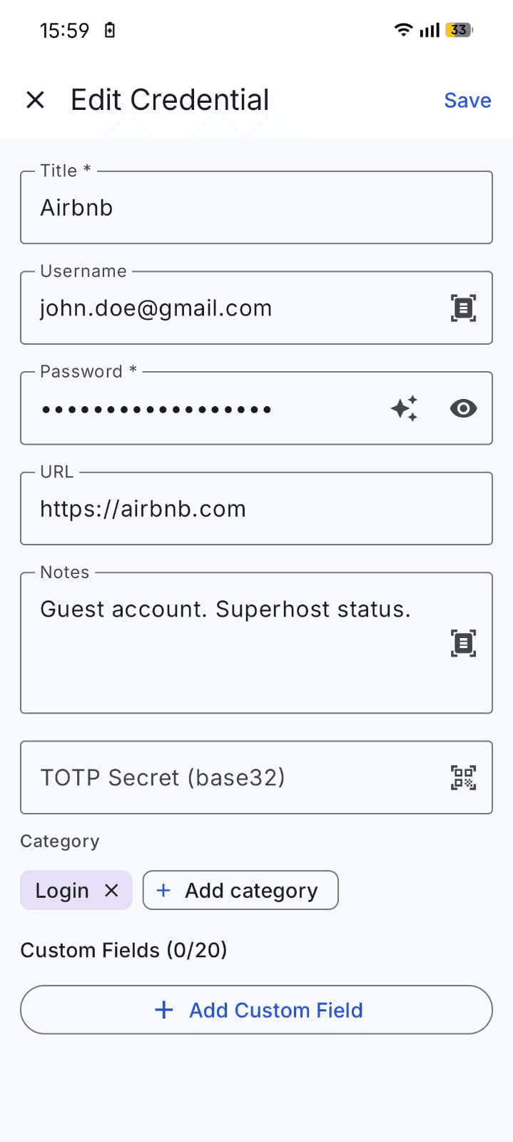 1Key Password Manager screenshot 4