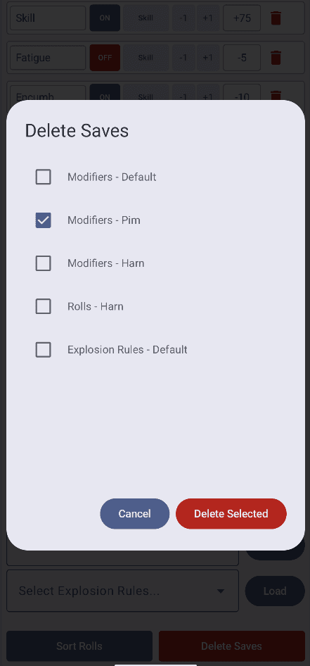 Noppa Dice Roller screenshot 1