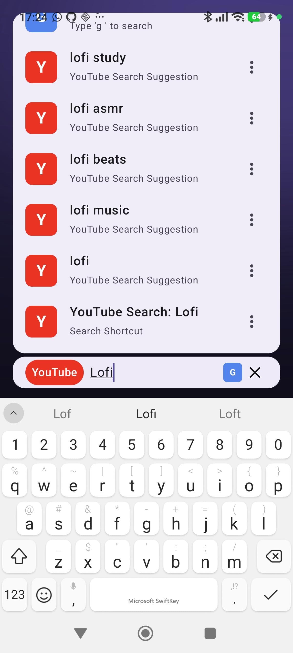 SearchLauncher screenshot 2