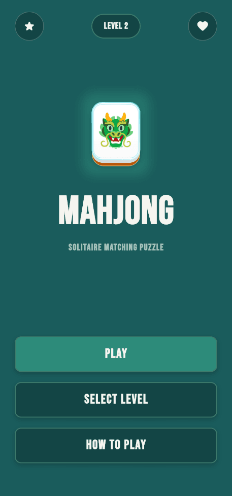 Mahjong Solitaire screenshot 1