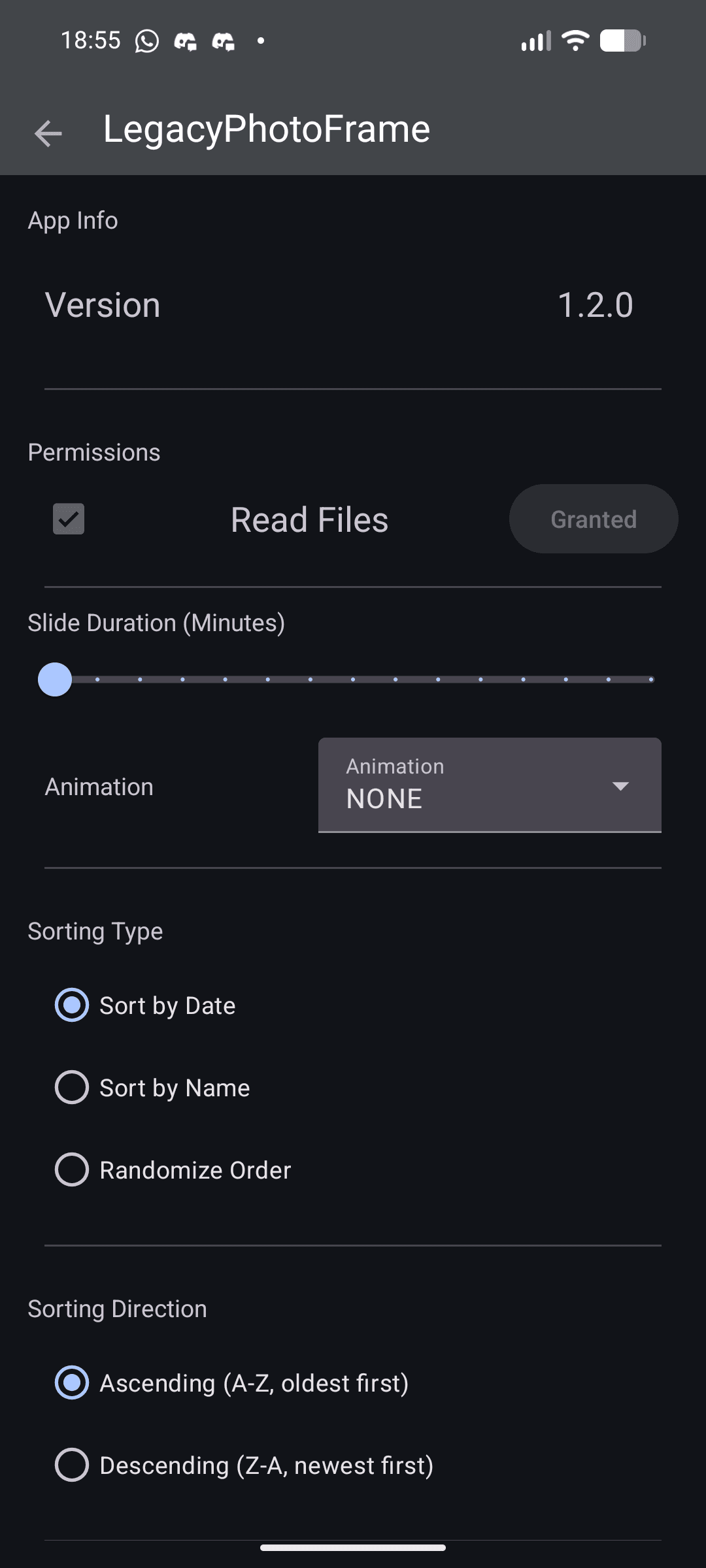 LegacyPhotoFrame screenshot 3