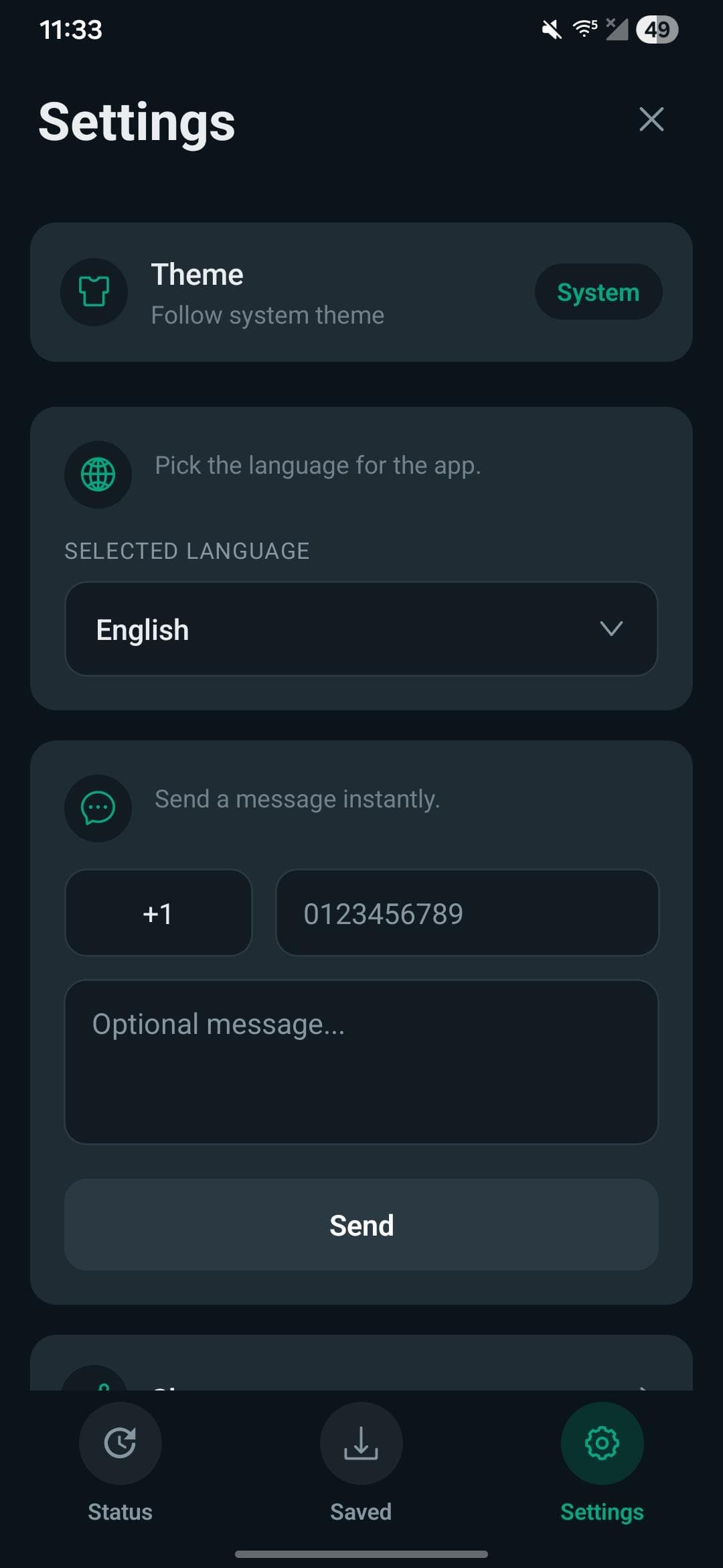 LibreStatus screenshot 4