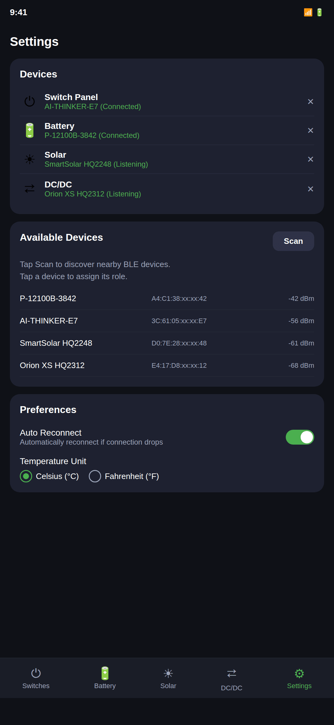 VanAccess BMS Monitor screenshot 2
