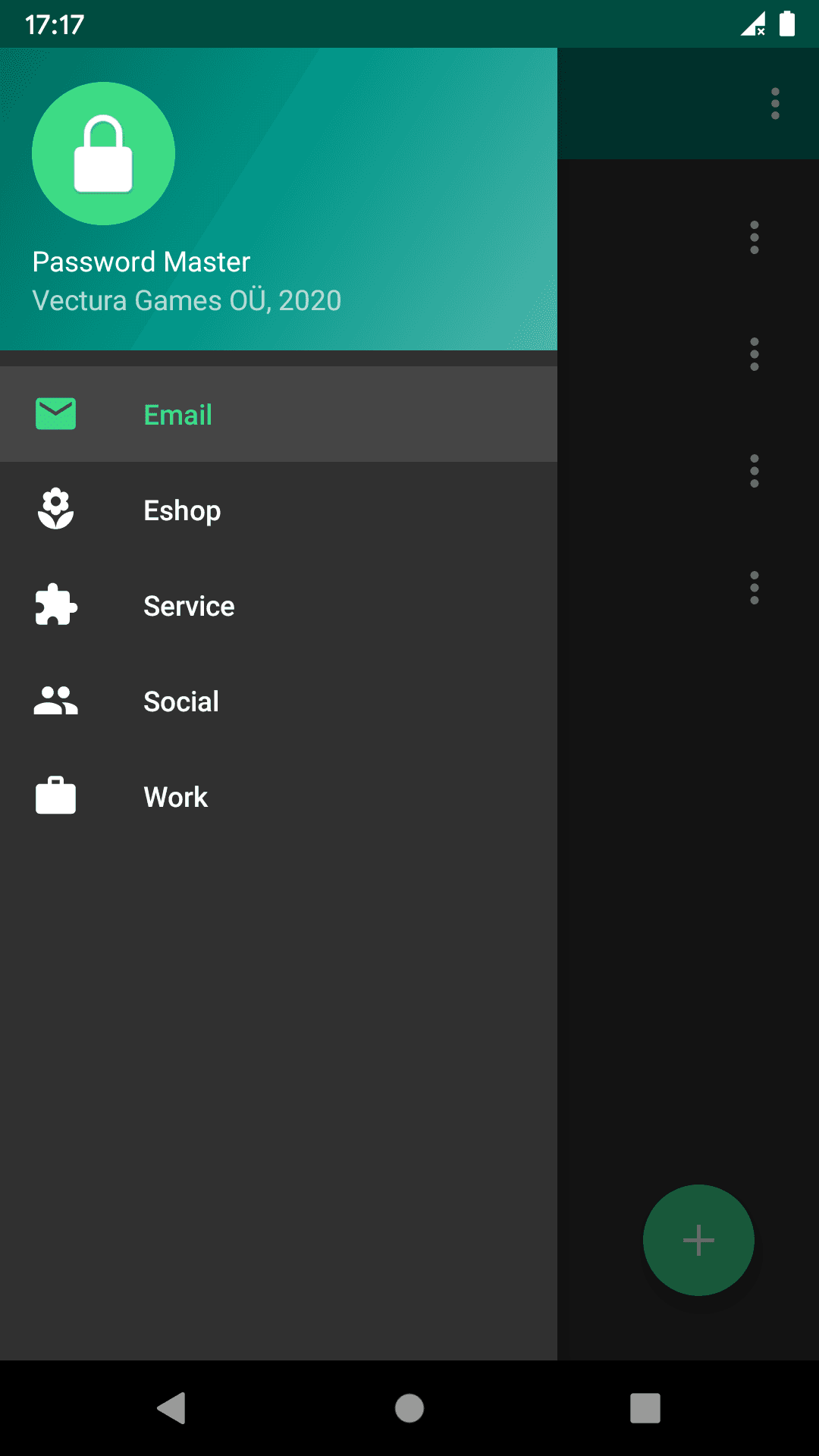 Password Master screenshot 1