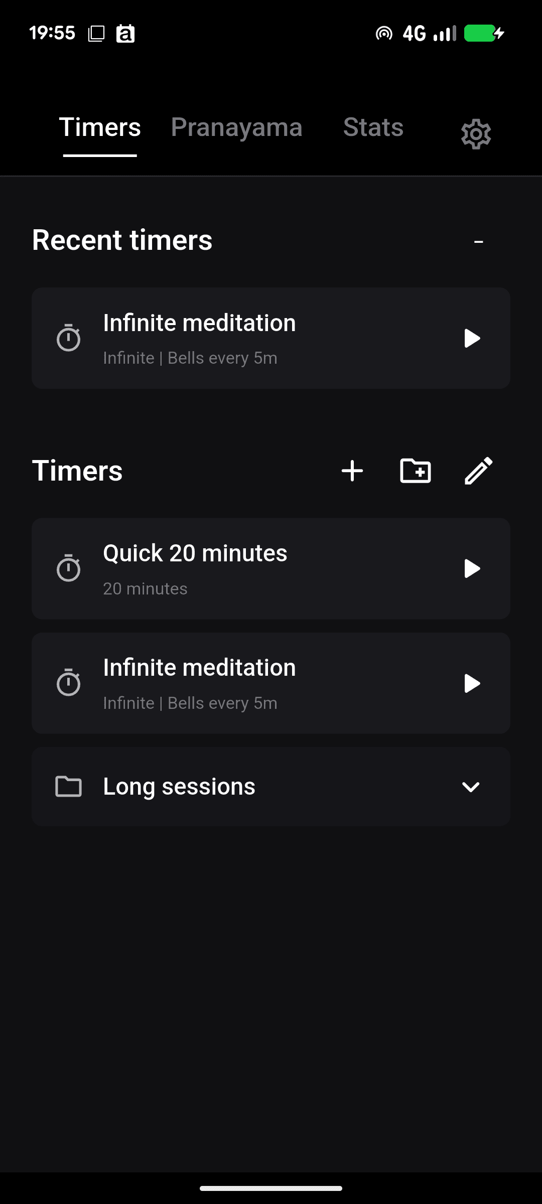 Bruno's Meditation Timer screenshot 2