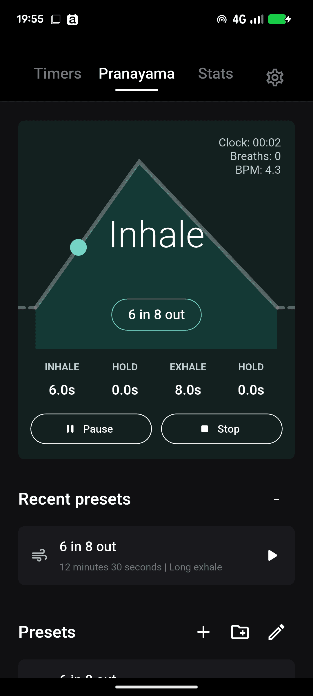 Bruno's Meditation Timer screenshot 4