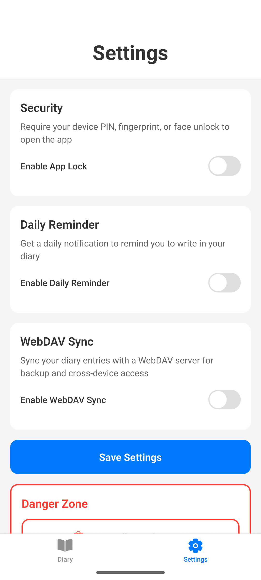 SimpleDay screenshot 3