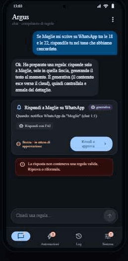 Argus screenshot 1