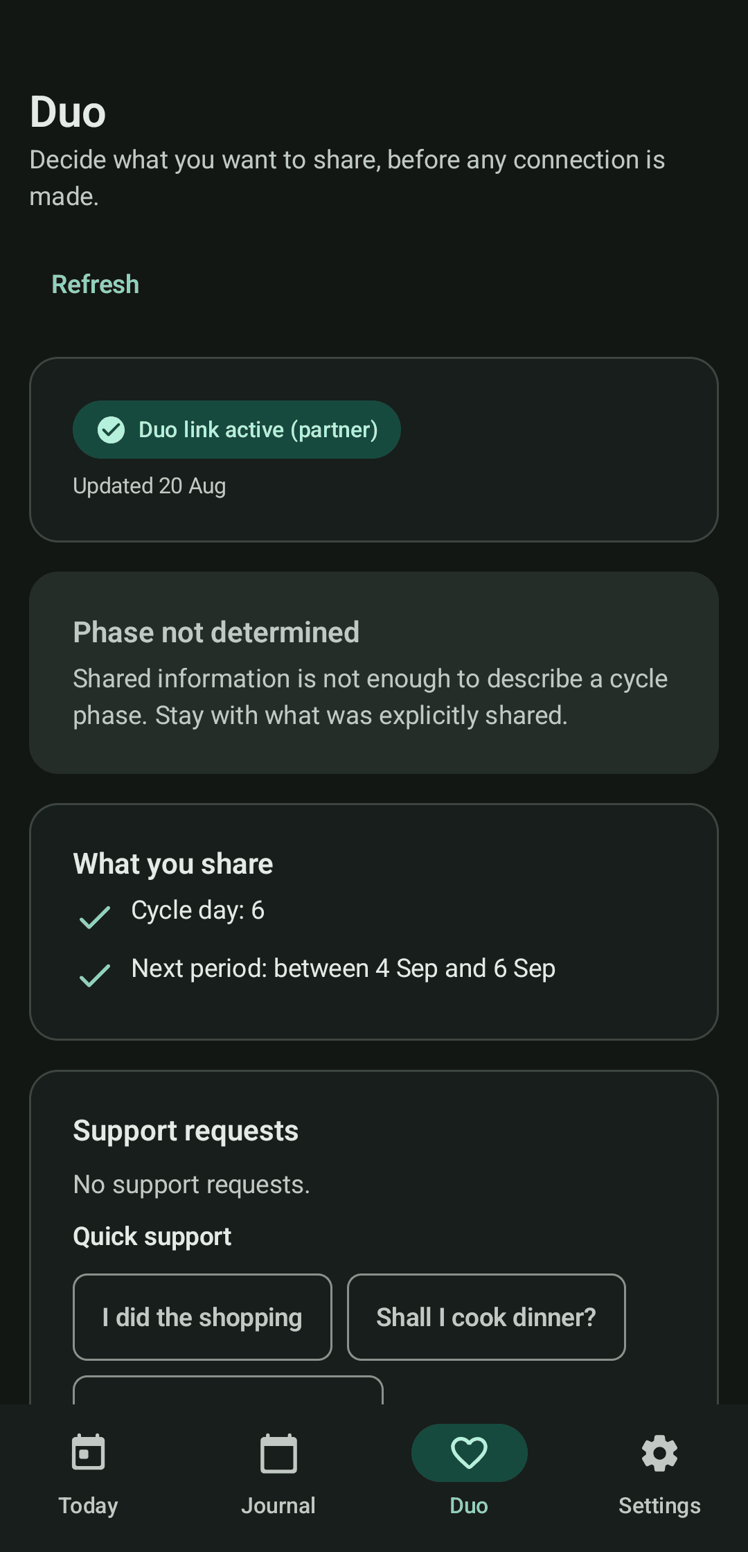 Luteal screenshot 4