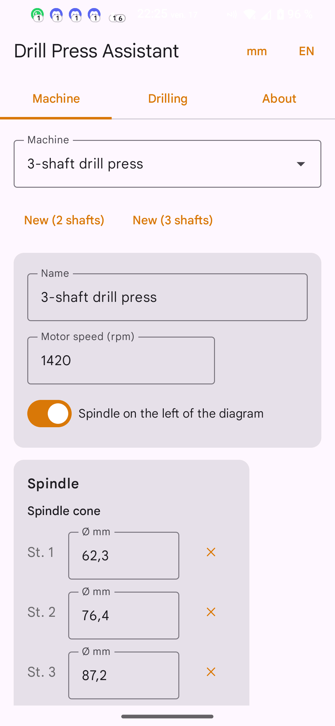 Drill Press Assistant screenshot 1