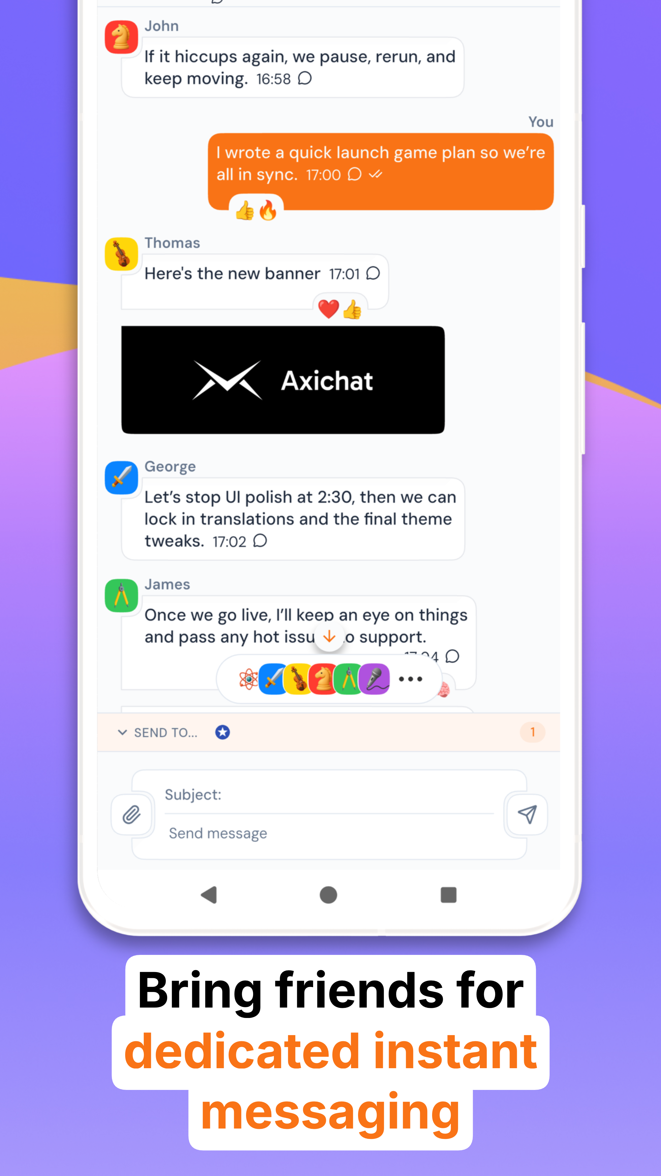 Axichat screenshot 4