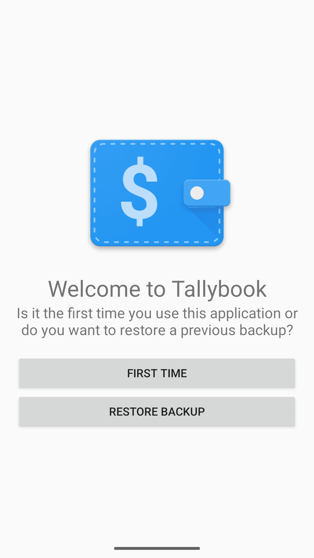 Tallybook screenshot 1