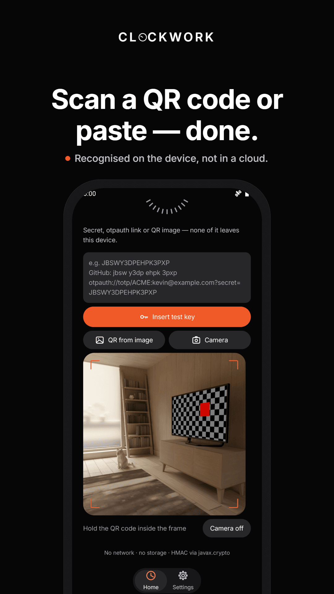 Clockwork: 2FA Authenticator screenshot 5