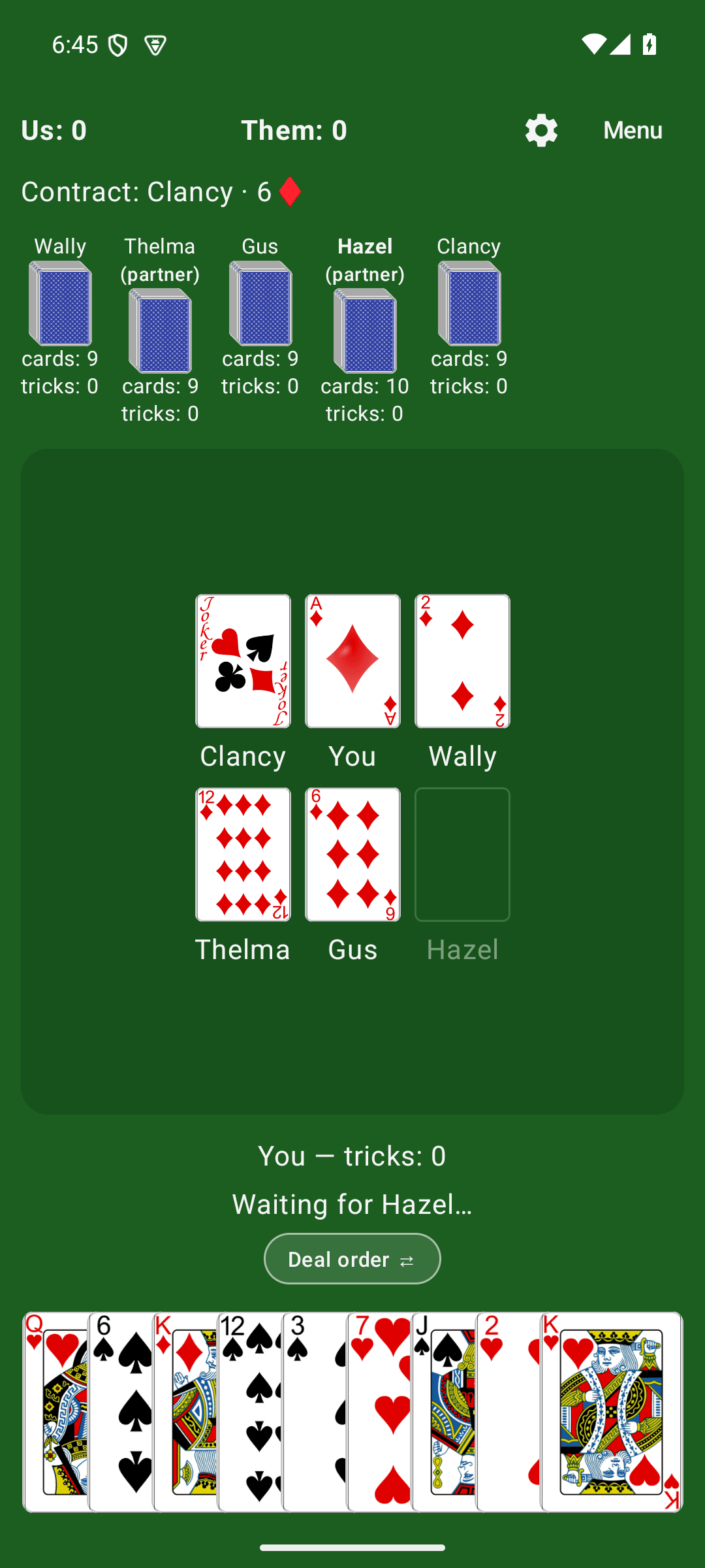500 - Card game screenshot 5