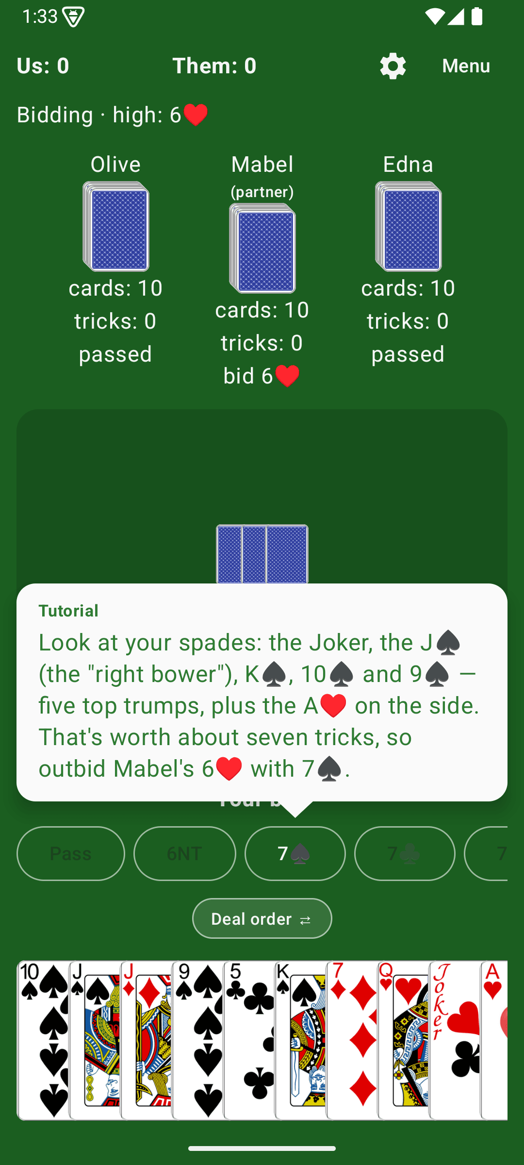 500 - Card game screenshot 7