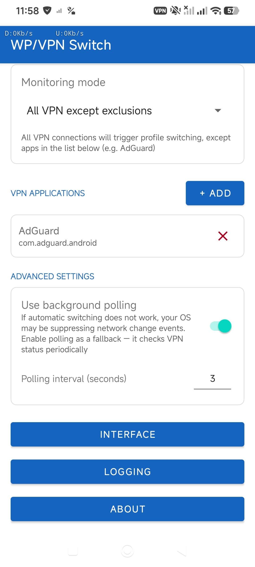 Work Profile VPN Switcher screenshot 2