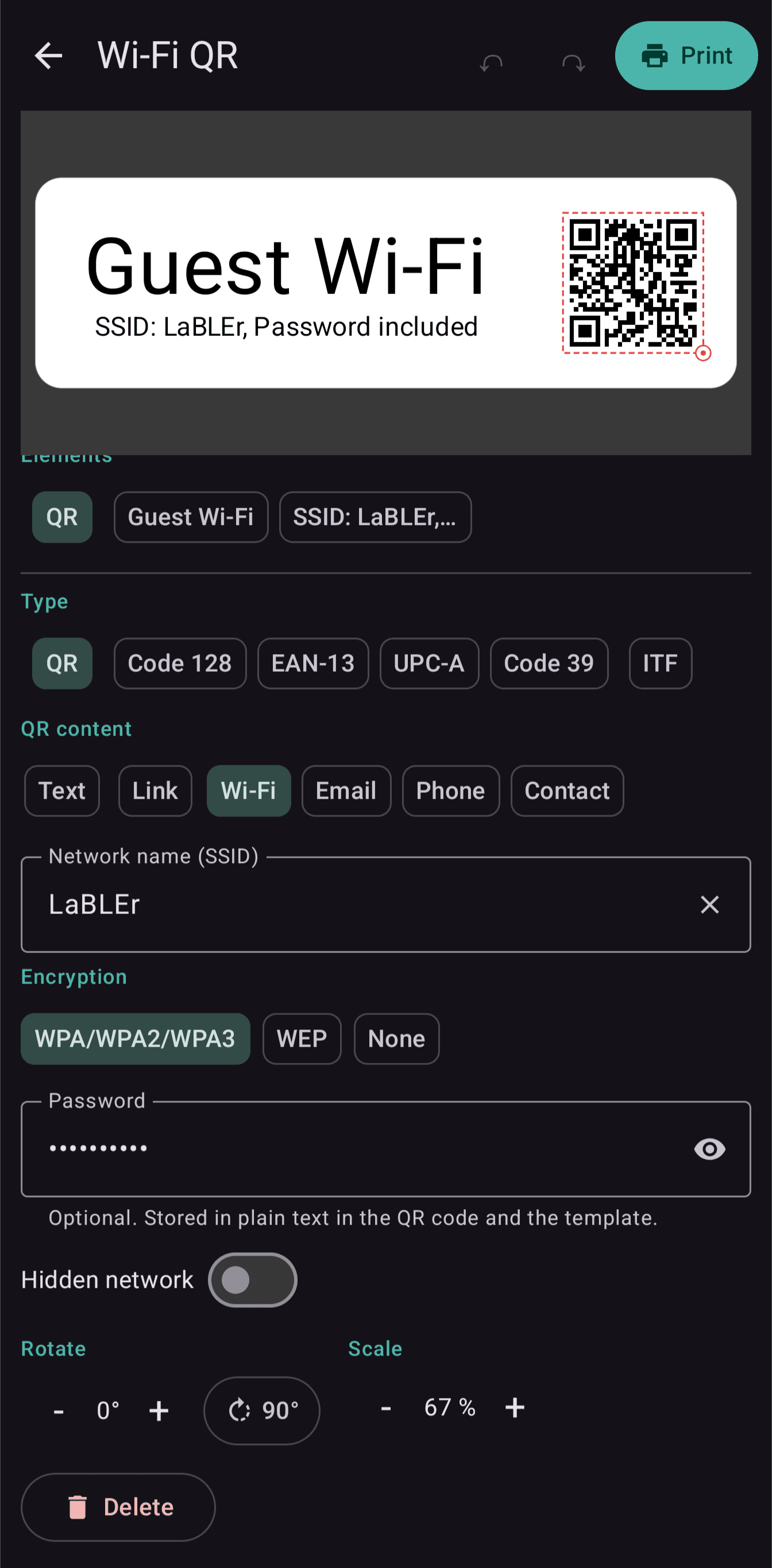 LaBLEr screenshot 3
