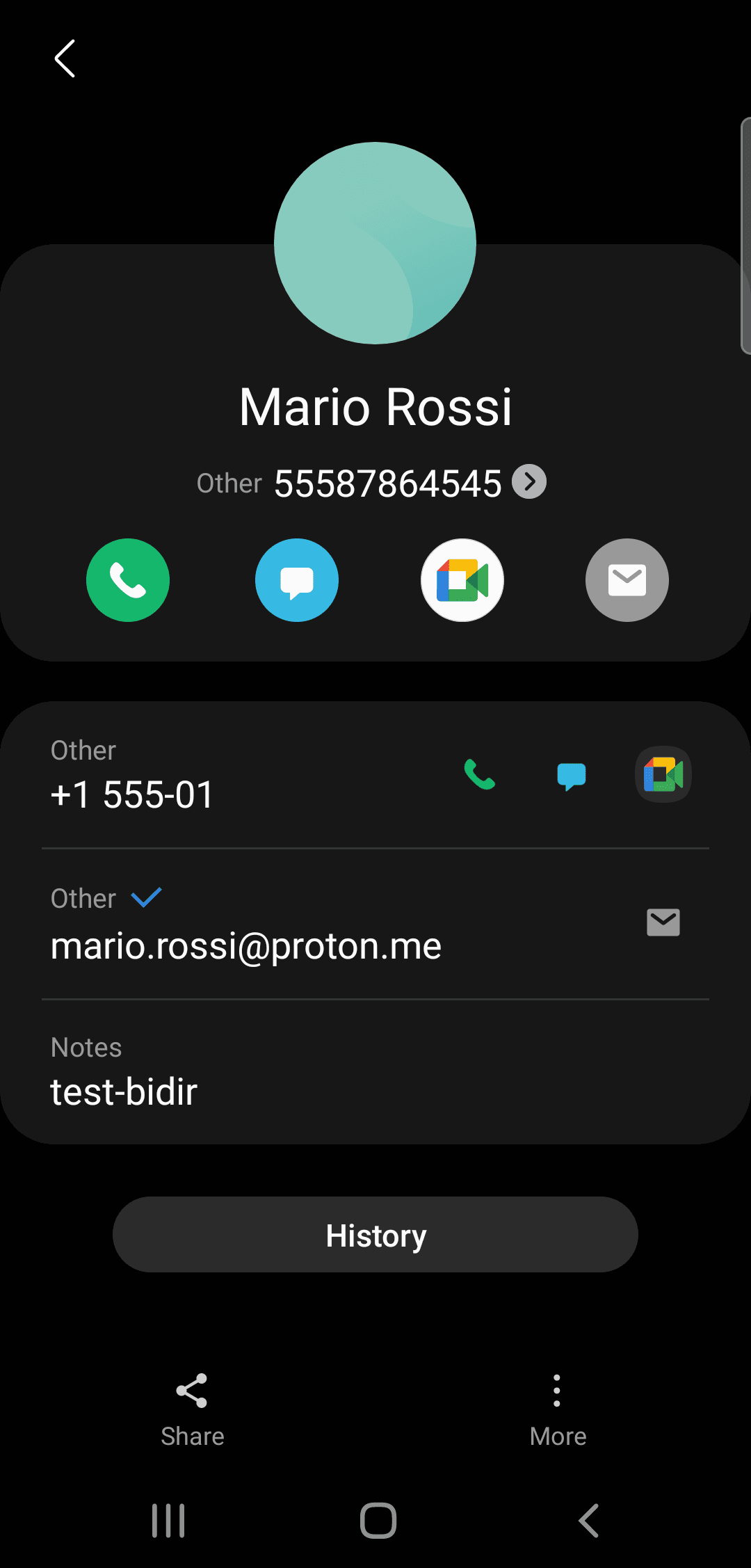 pcontacts screenshot 5