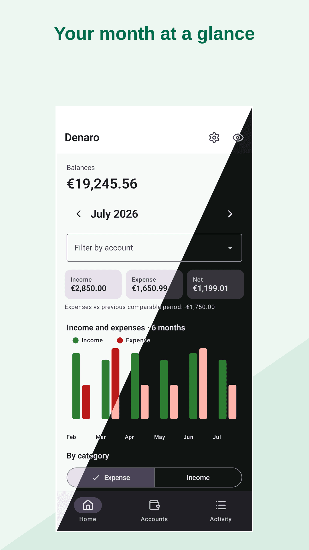 Denaro screenshot 1