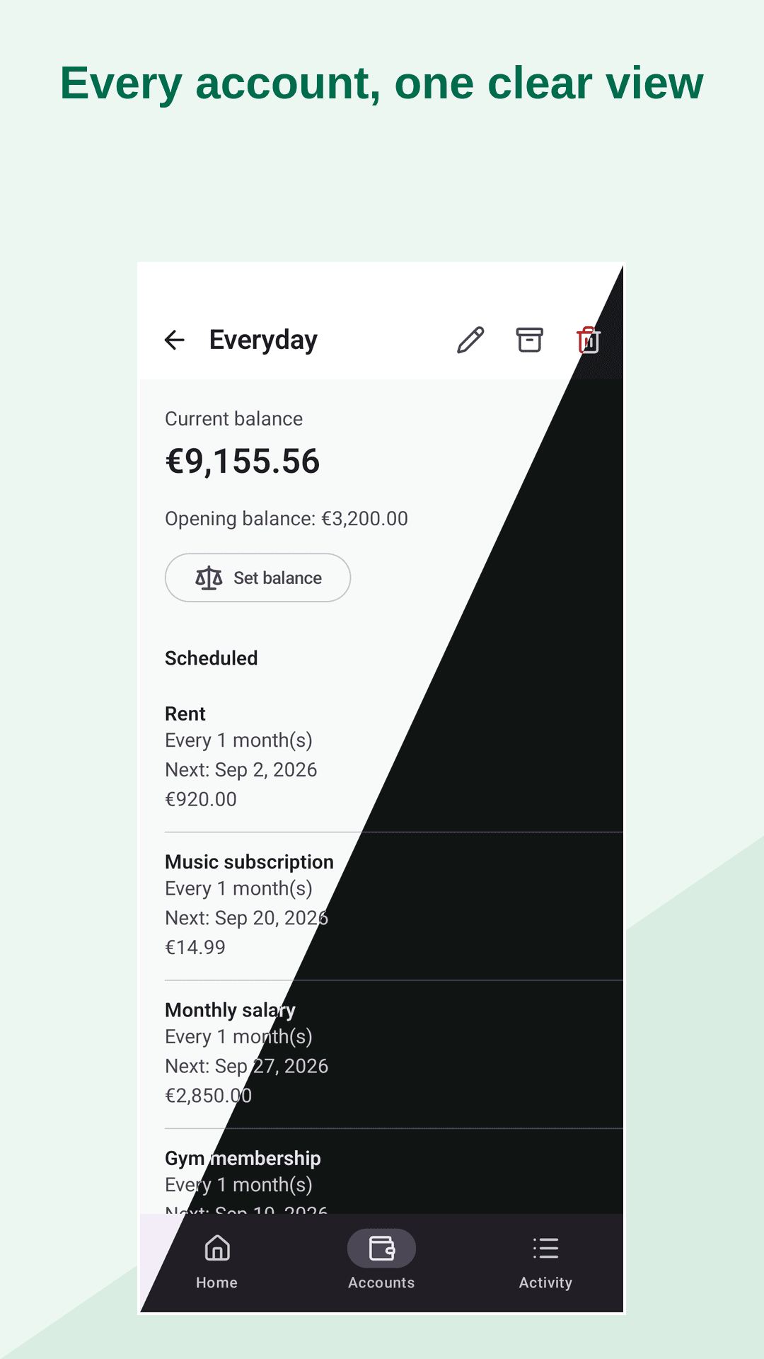 Denaro screenshot 2