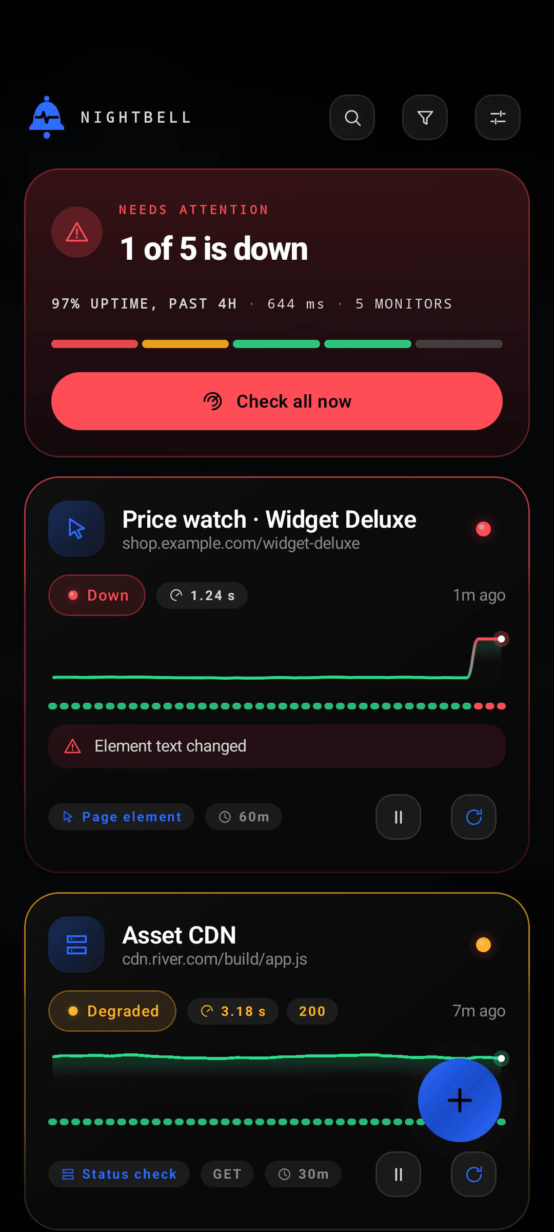 Nightbell screenshot 1