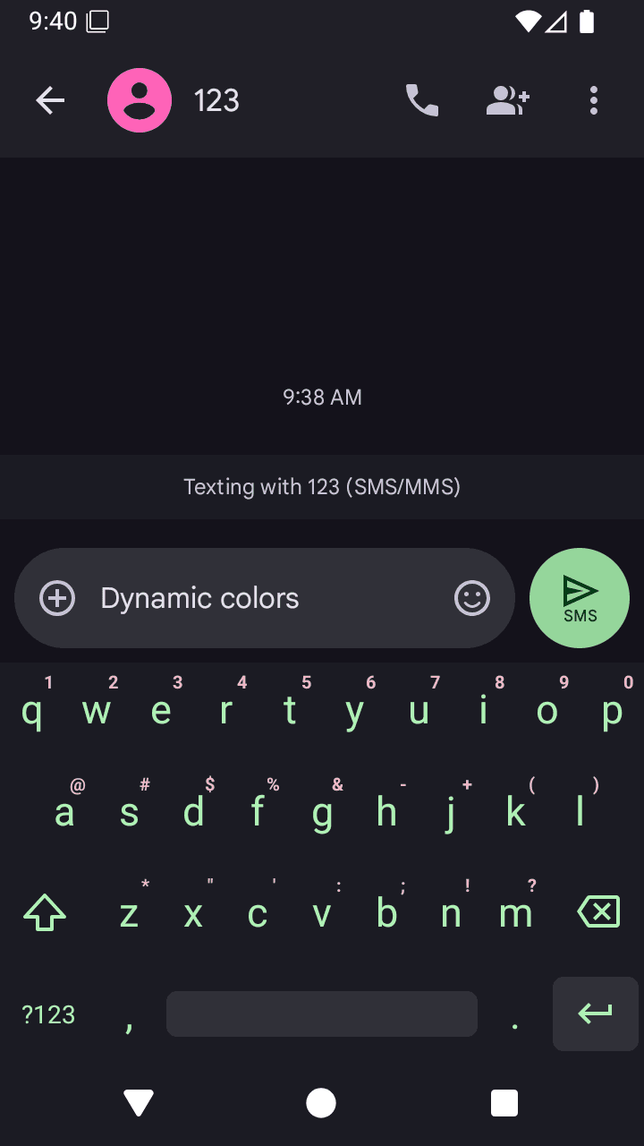 Iris Keyboard screenshot 2
