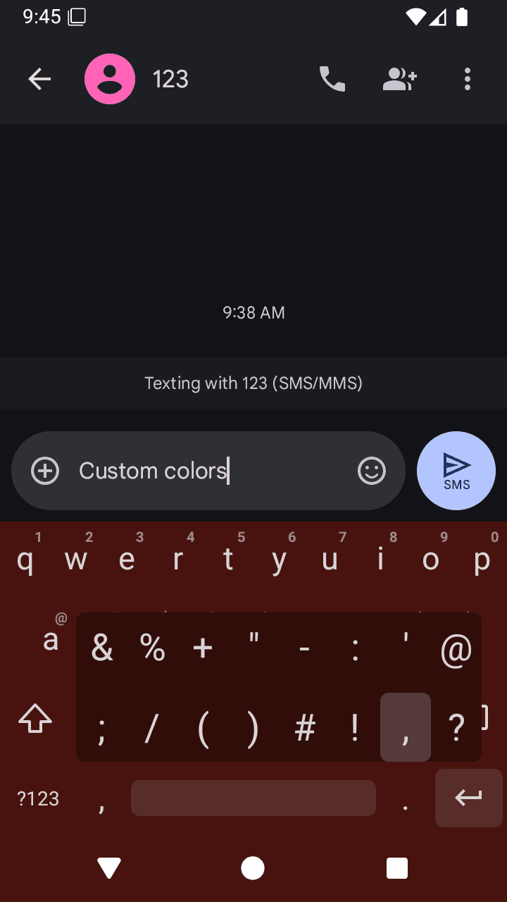 Iris Keyboard screenshot 3