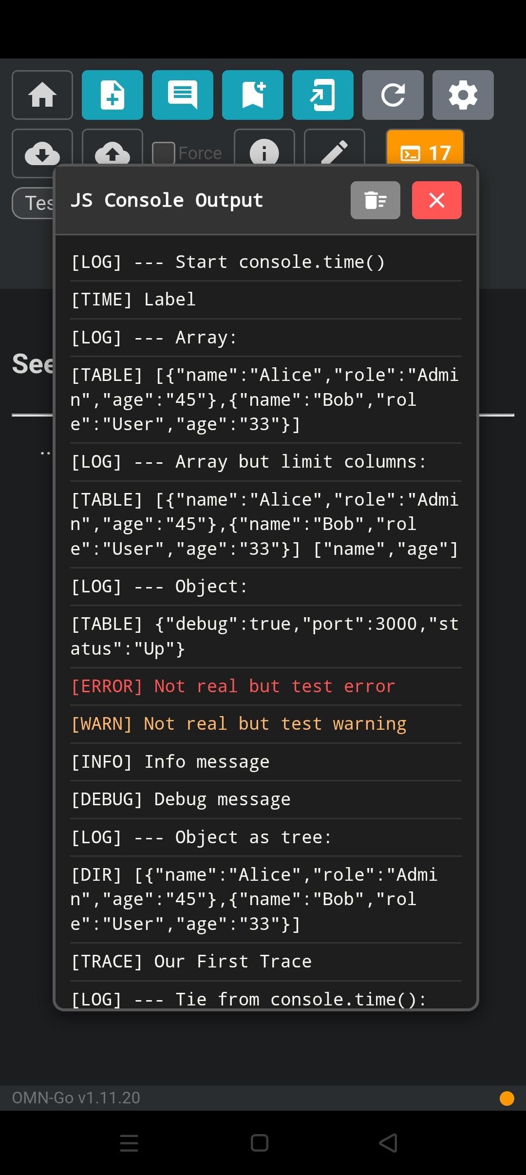 OMN-Go screenshot 4