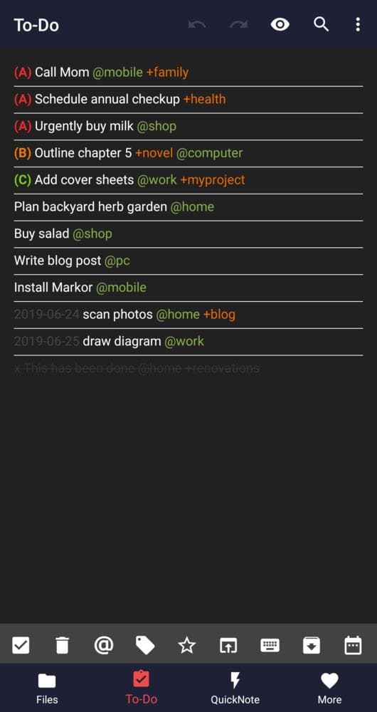 Markor screenshot 5