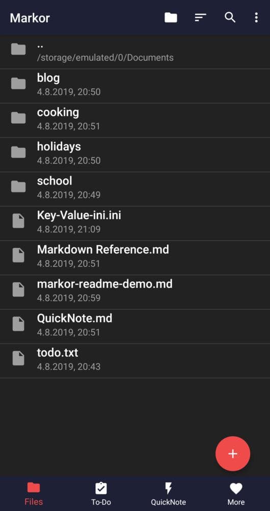 Markor screenshot 8