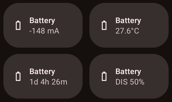 Battery Tile screenshot 1