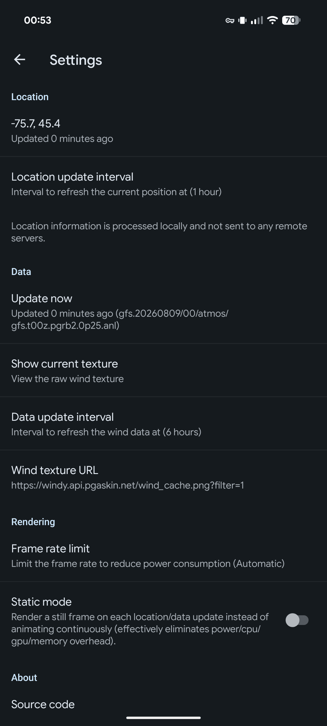 Windy Live Wallpaper screenshot 3