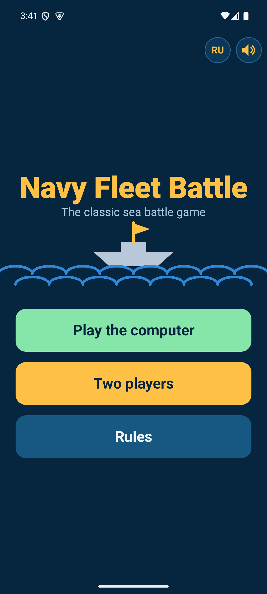 Navy Fleet Battle screenshot 1