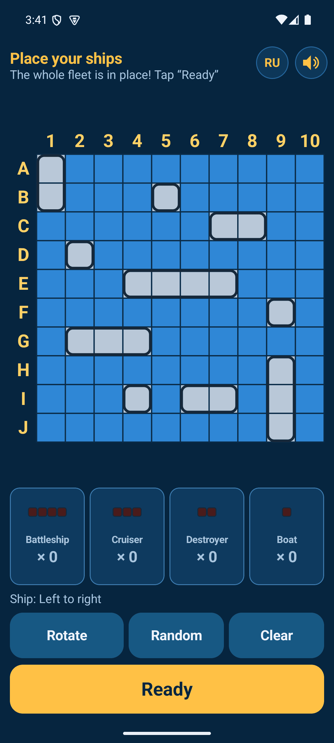 Navy Fleet Battle screenshot 2