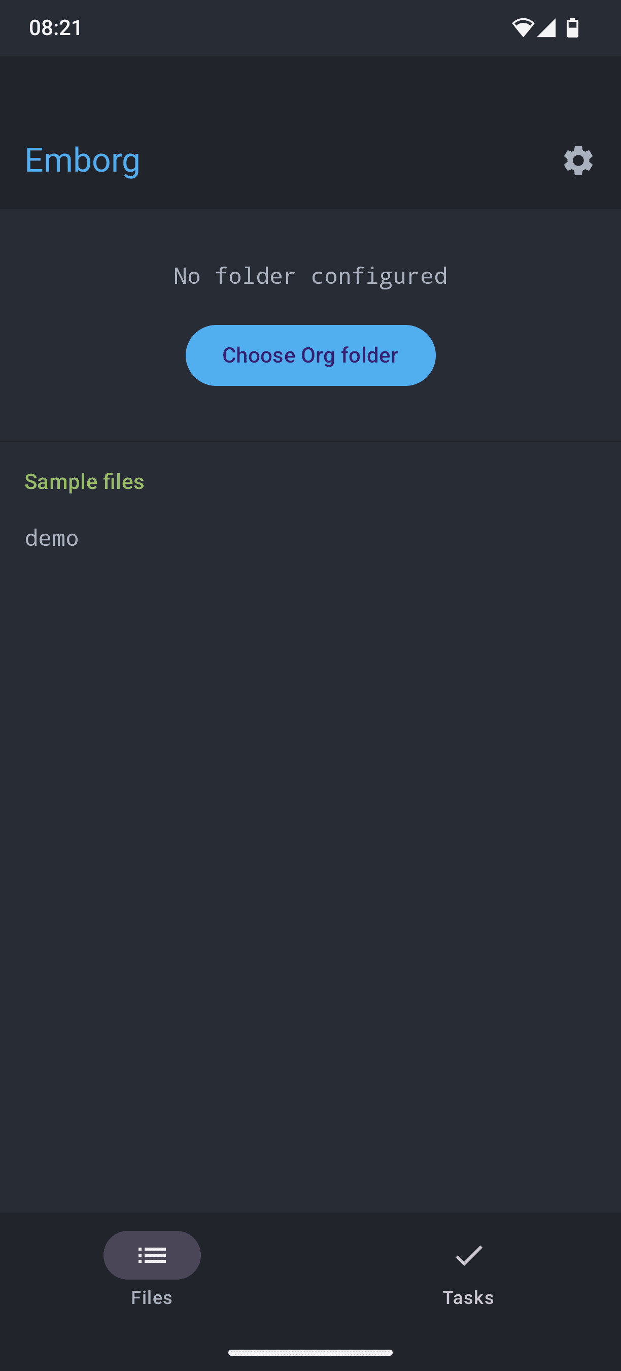 Emborg screenshot 3