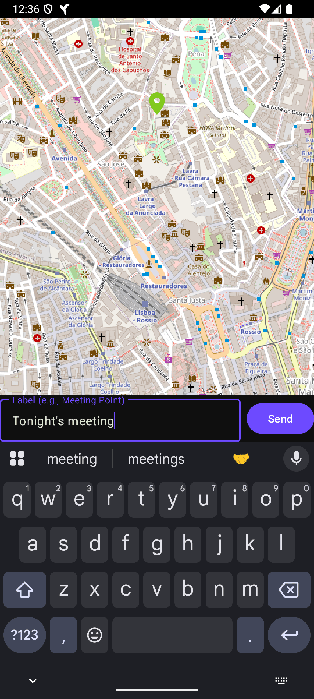 Anonomi Messenger screenshot 3