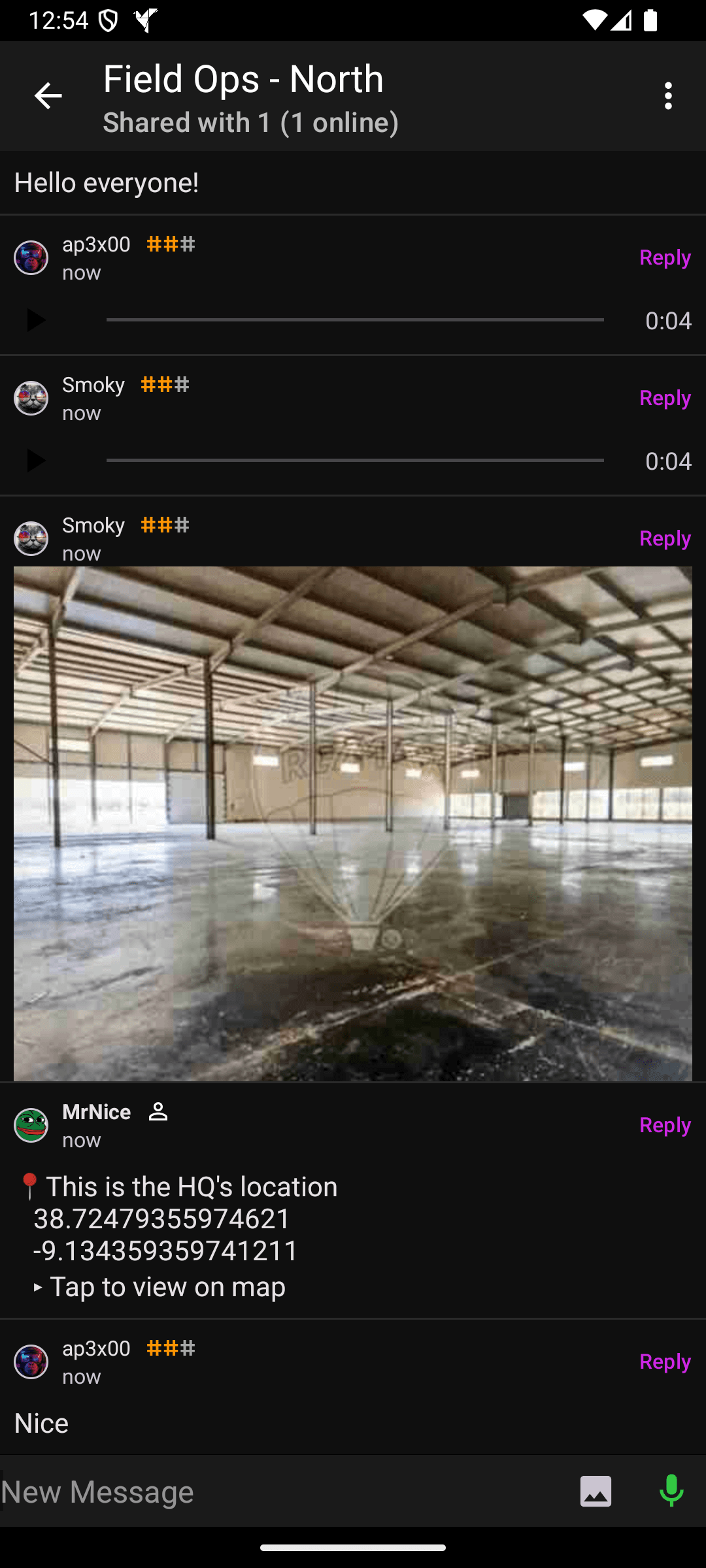 Anonomi Messenger screenshot 4