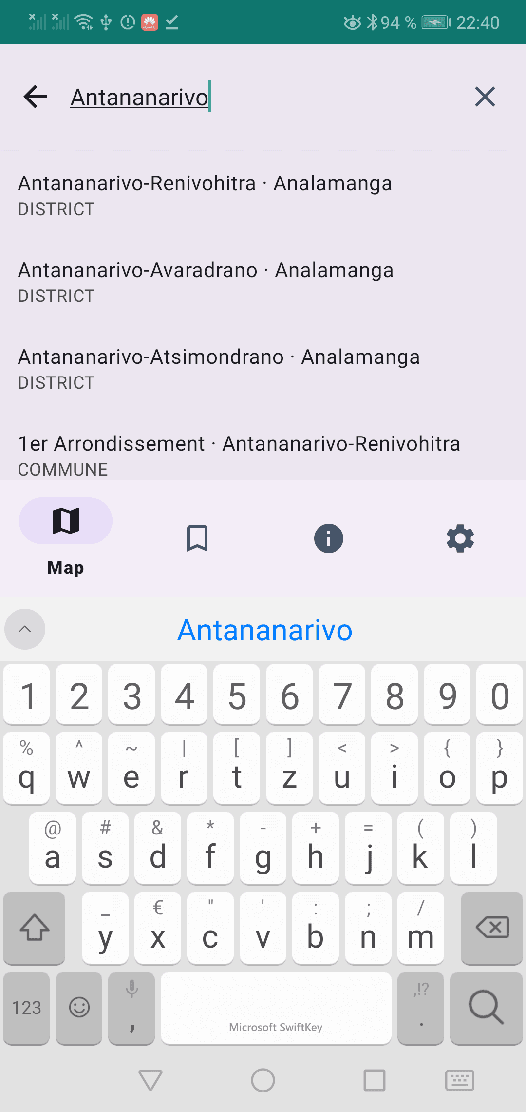Adiresy screenshot 3