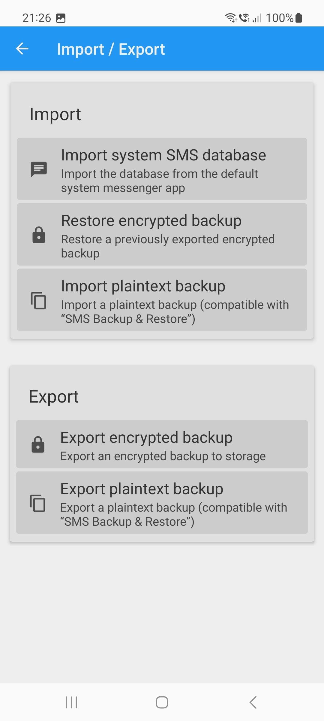 SMSecure screenshot 6