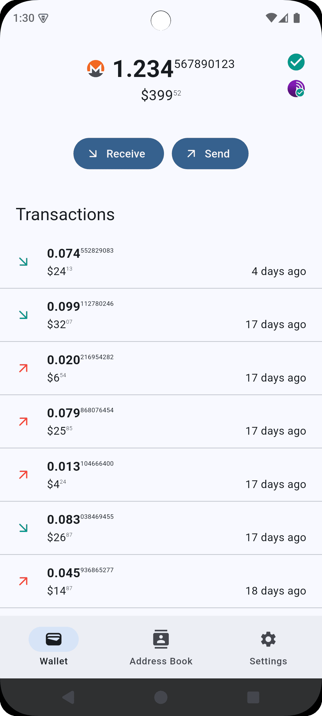 Skylight Wallet screenshot 1