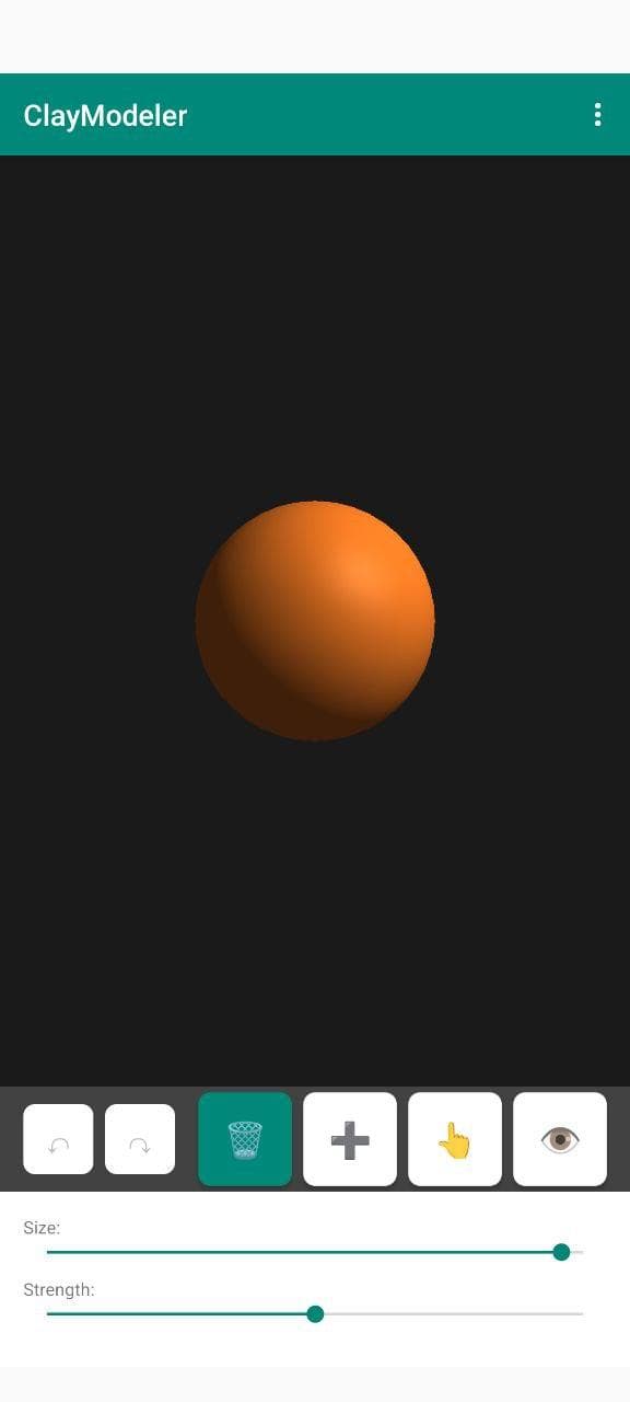 ClayModeller screenshot 1