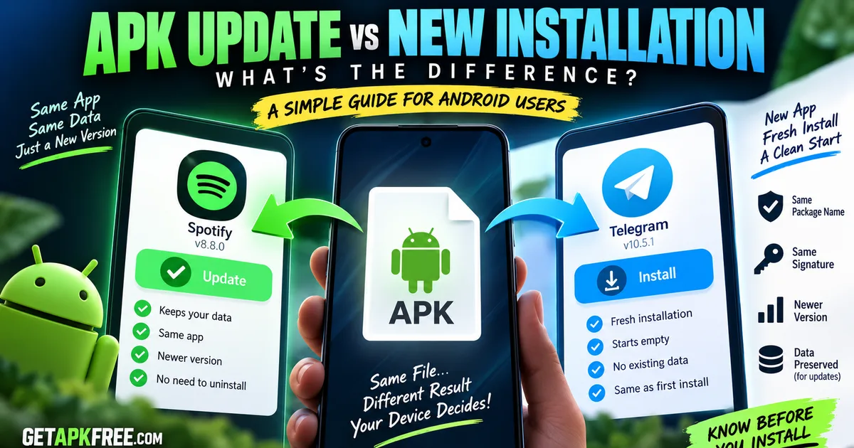 APK Update vs New APK: What's the Difference and Which Should You Install?