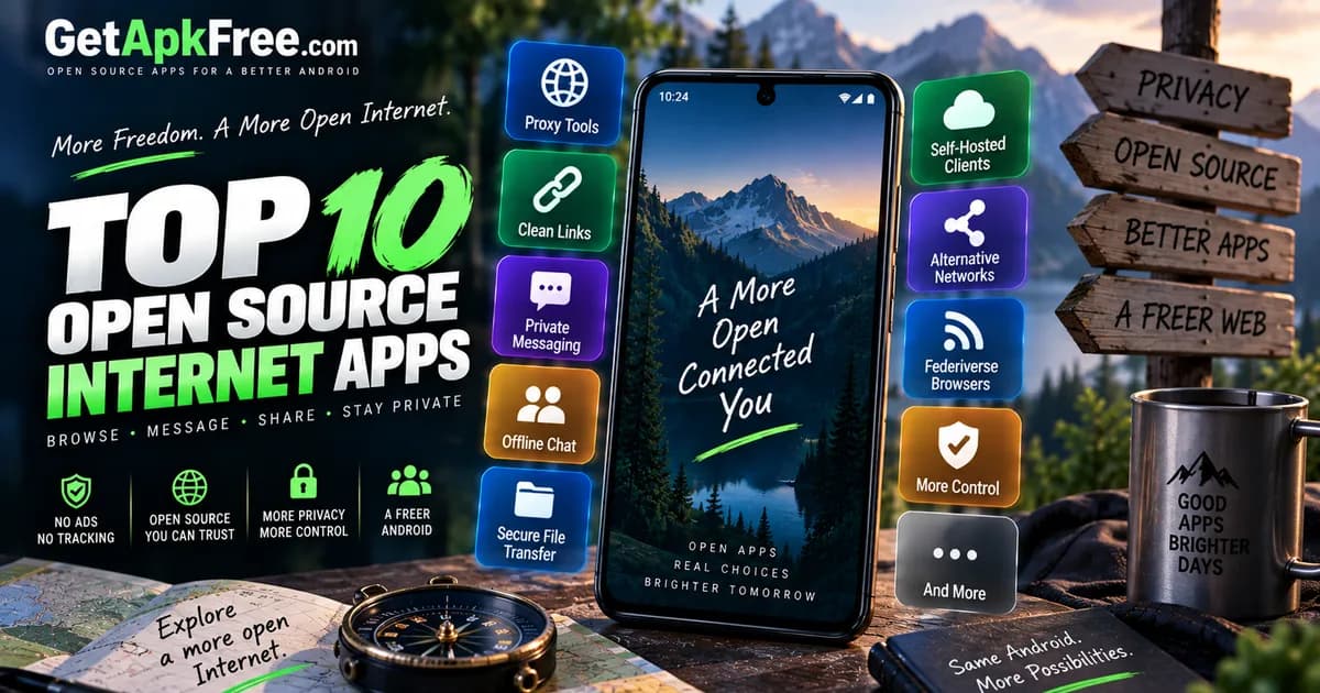 Best Open-Source Internet & Networking Apps for Android