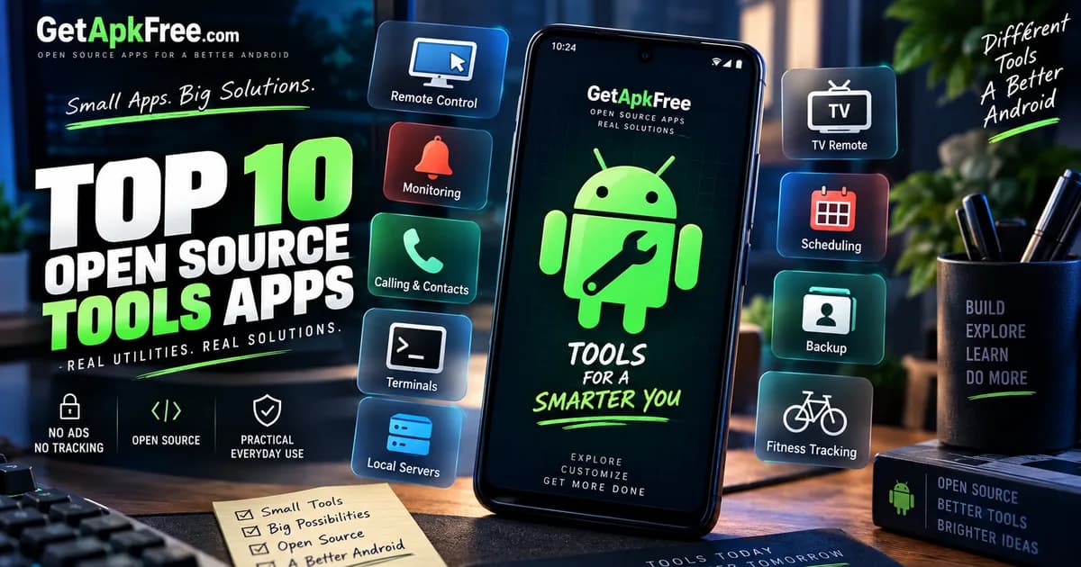 Best Open-Source Tools Apps for Android