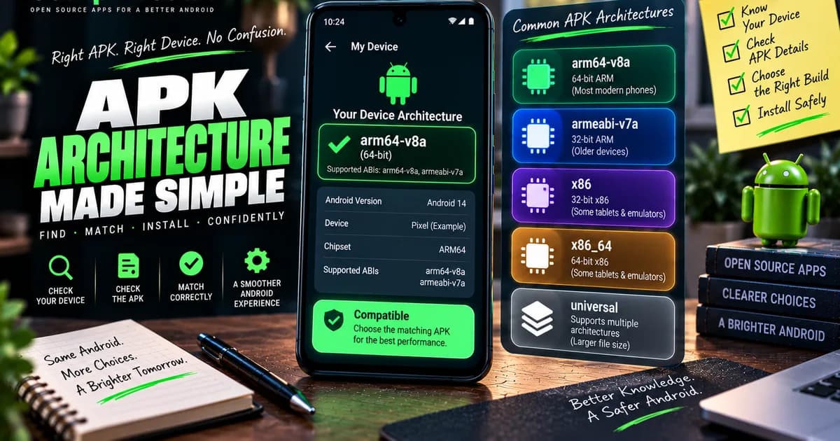 How to Check APK Architecture on Android: ARM64, ARMv7, x86, and x86_64