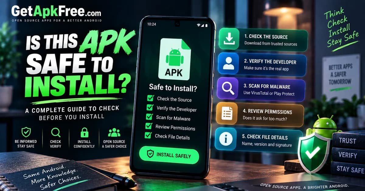 How to Tell If an APK Is Safe Before Installing It: A Practical Security Guide